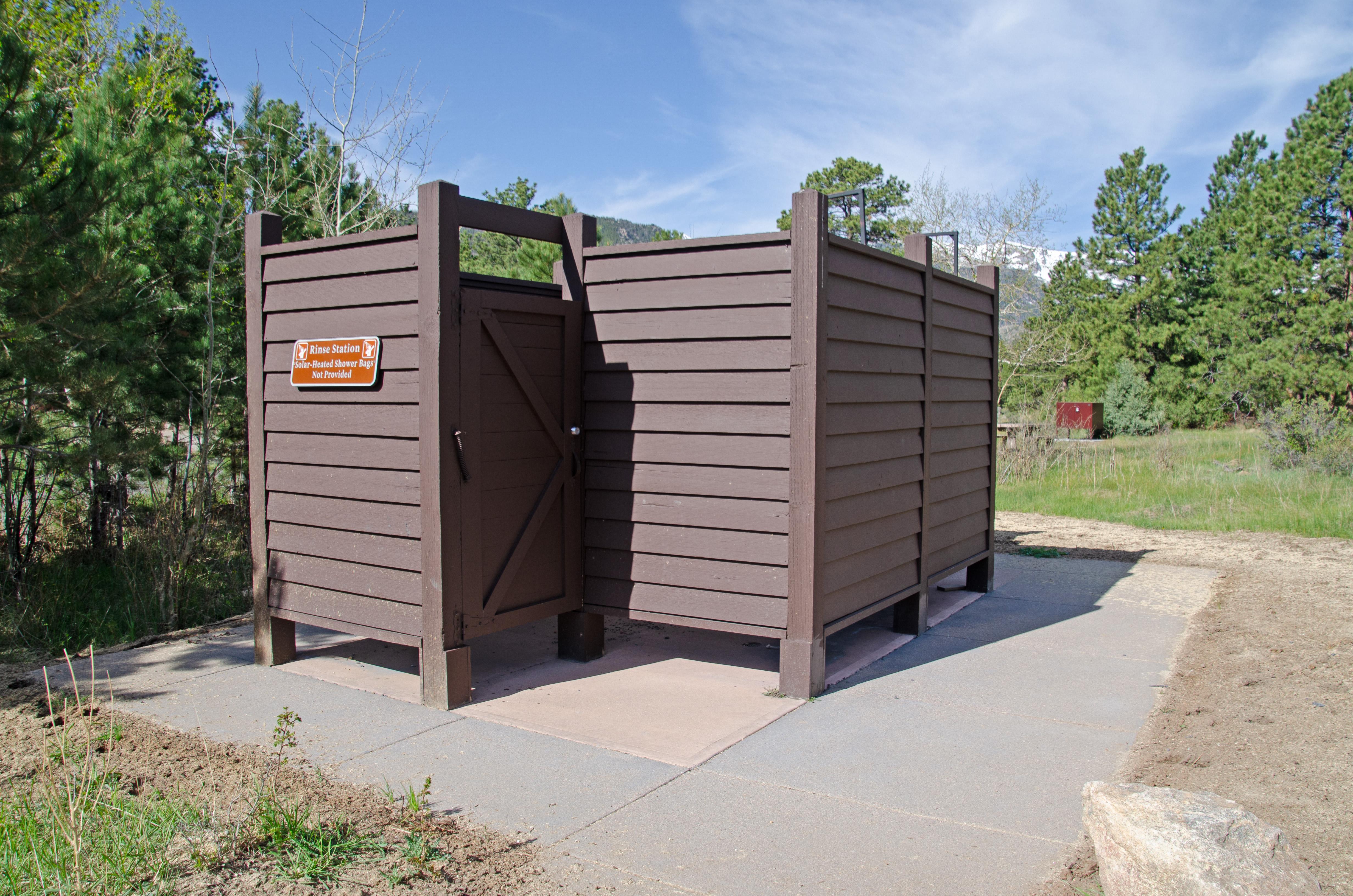 Solar Shower Building - Bring Your Own Water