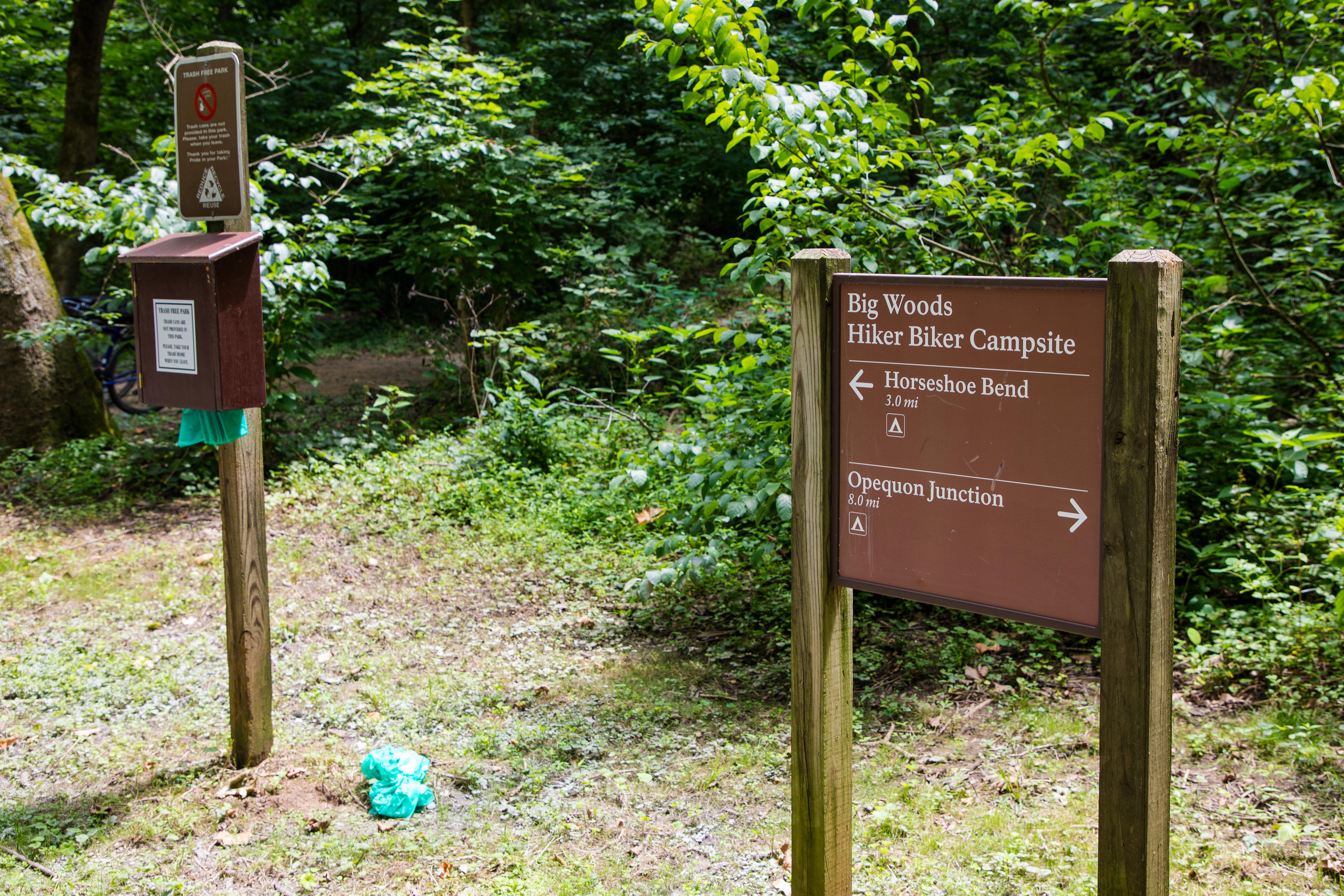 Big Woods Hiker-Biker Campsite
