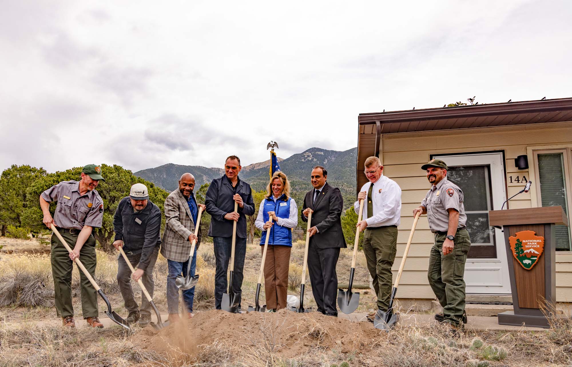 Great Sand Dunes National Park and Preserve Breaks Ground on Housing Rehabilitation Project