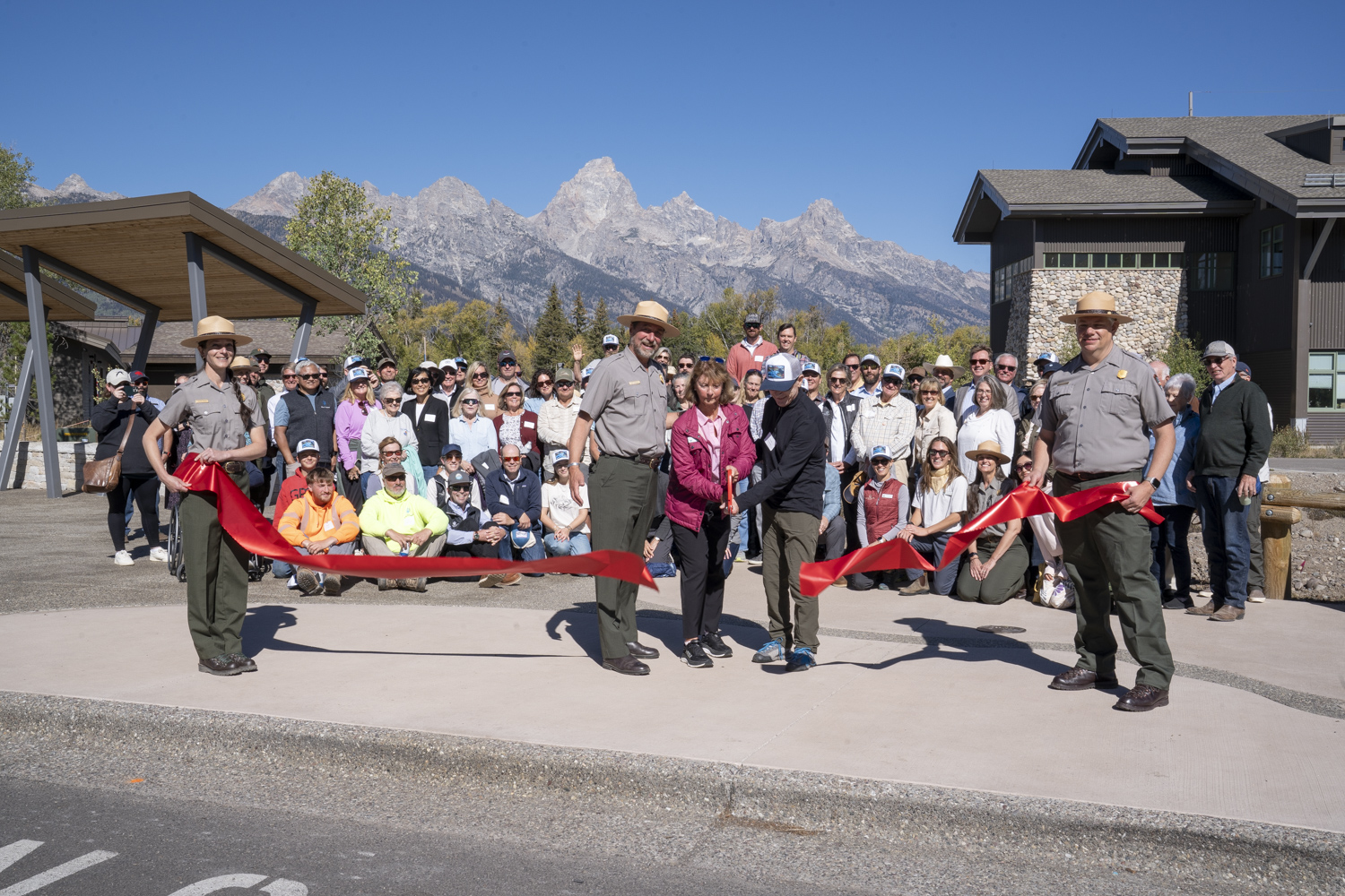 Grand Teton National Park Foundation and Grand Teton National Park celebrate completion of the Snake River Gateways project