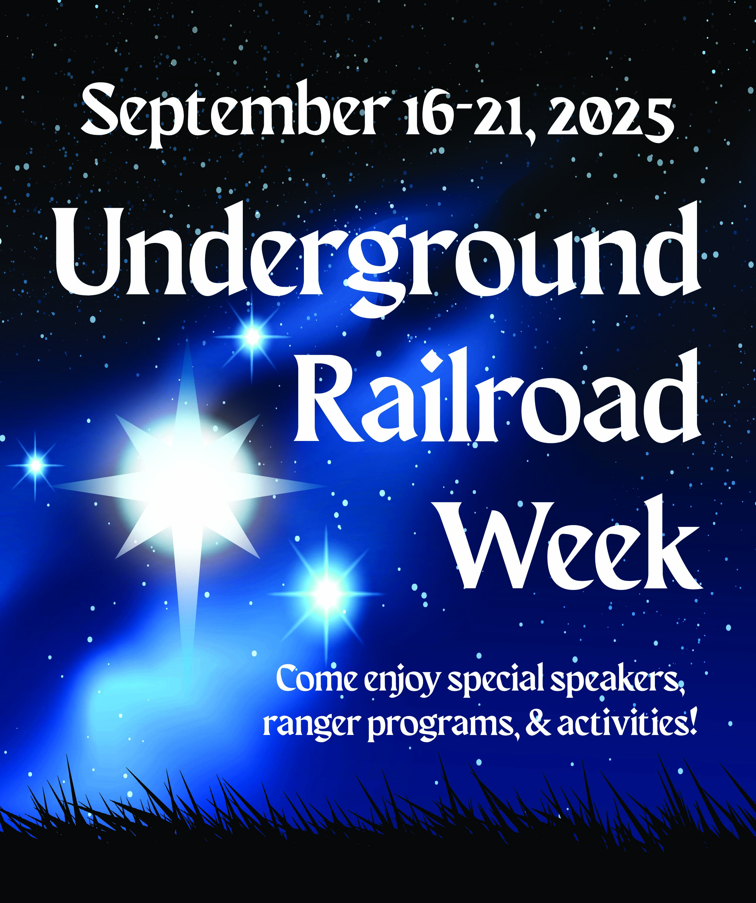 Harriet Tubman & Women’s Rights Parks to Co-host Underground Railroad Week