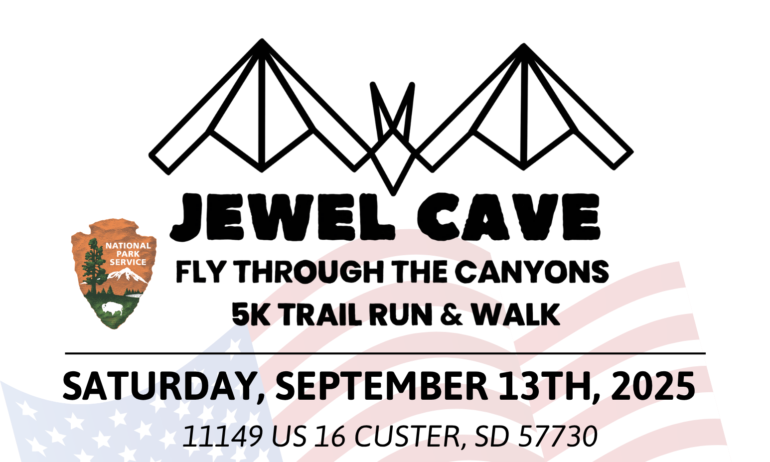 Jewel Cave to Host 5K on Saturday, September 13