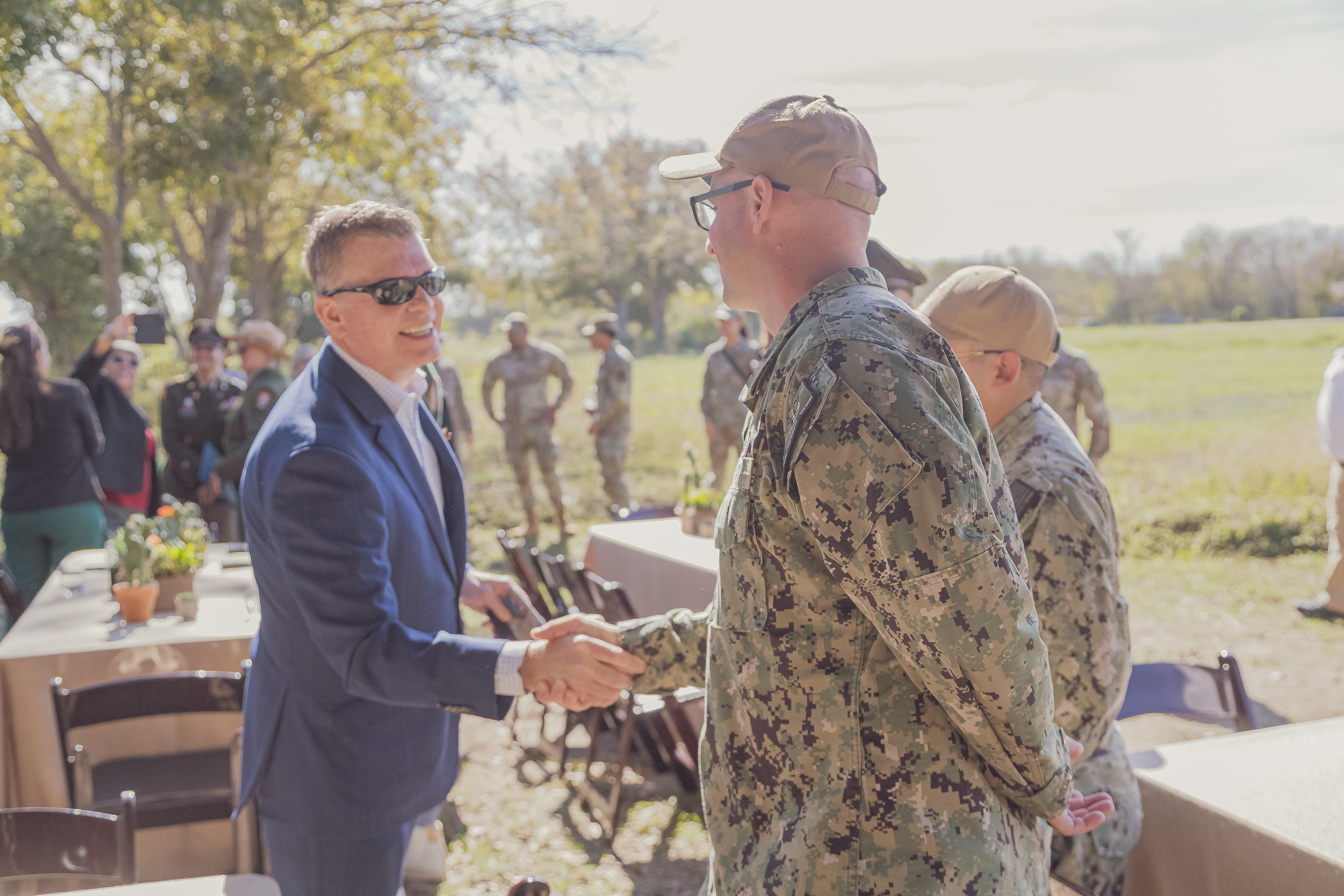 Principal Deputy Assistant Secretary for Fish, Wildlife and Parks, Kevin Lilly Visits San Antonio Missions, Honors Joint Base San Antonio and Military Members