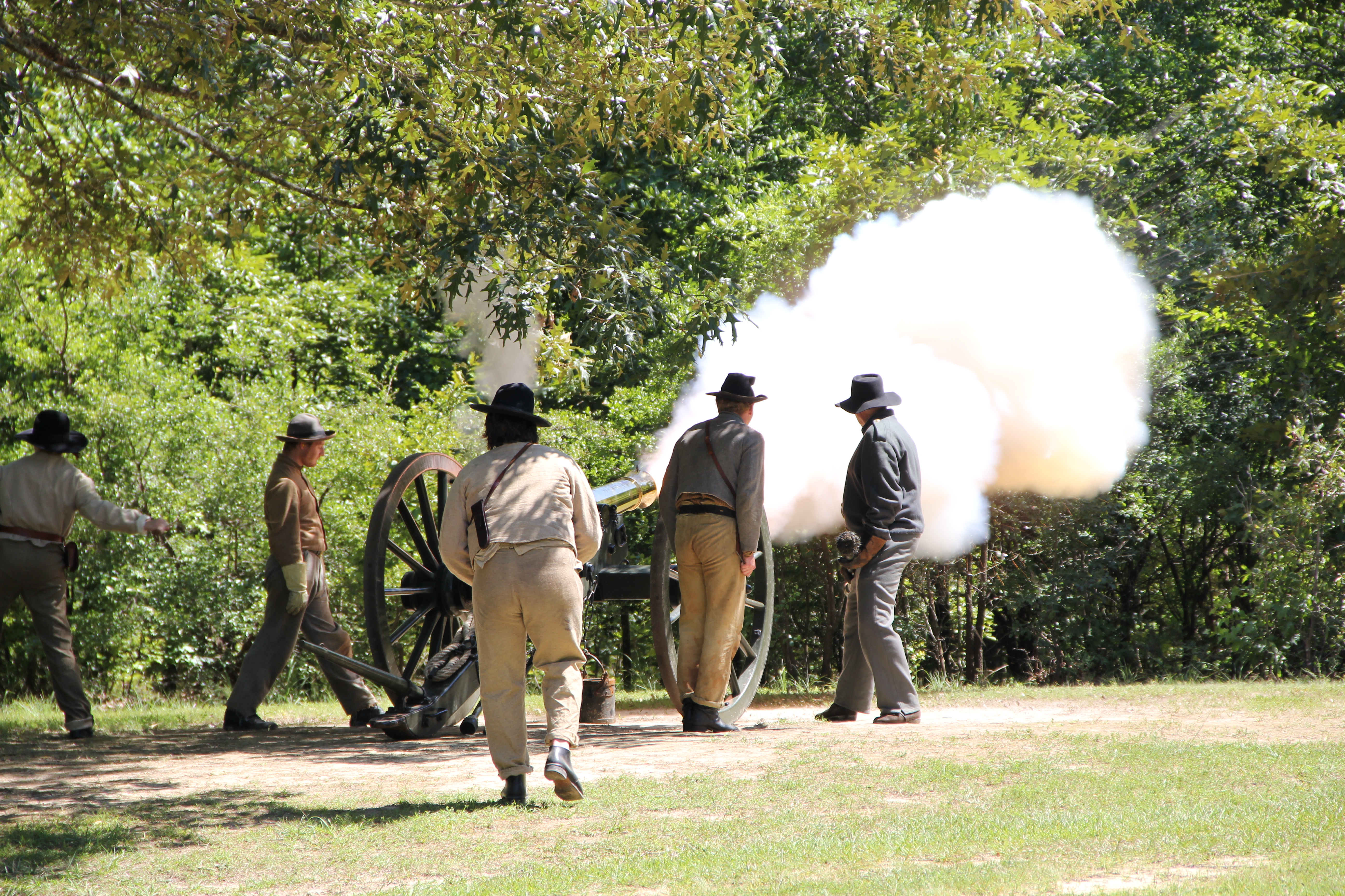 Confederate Artillery Returns to Shiloh
