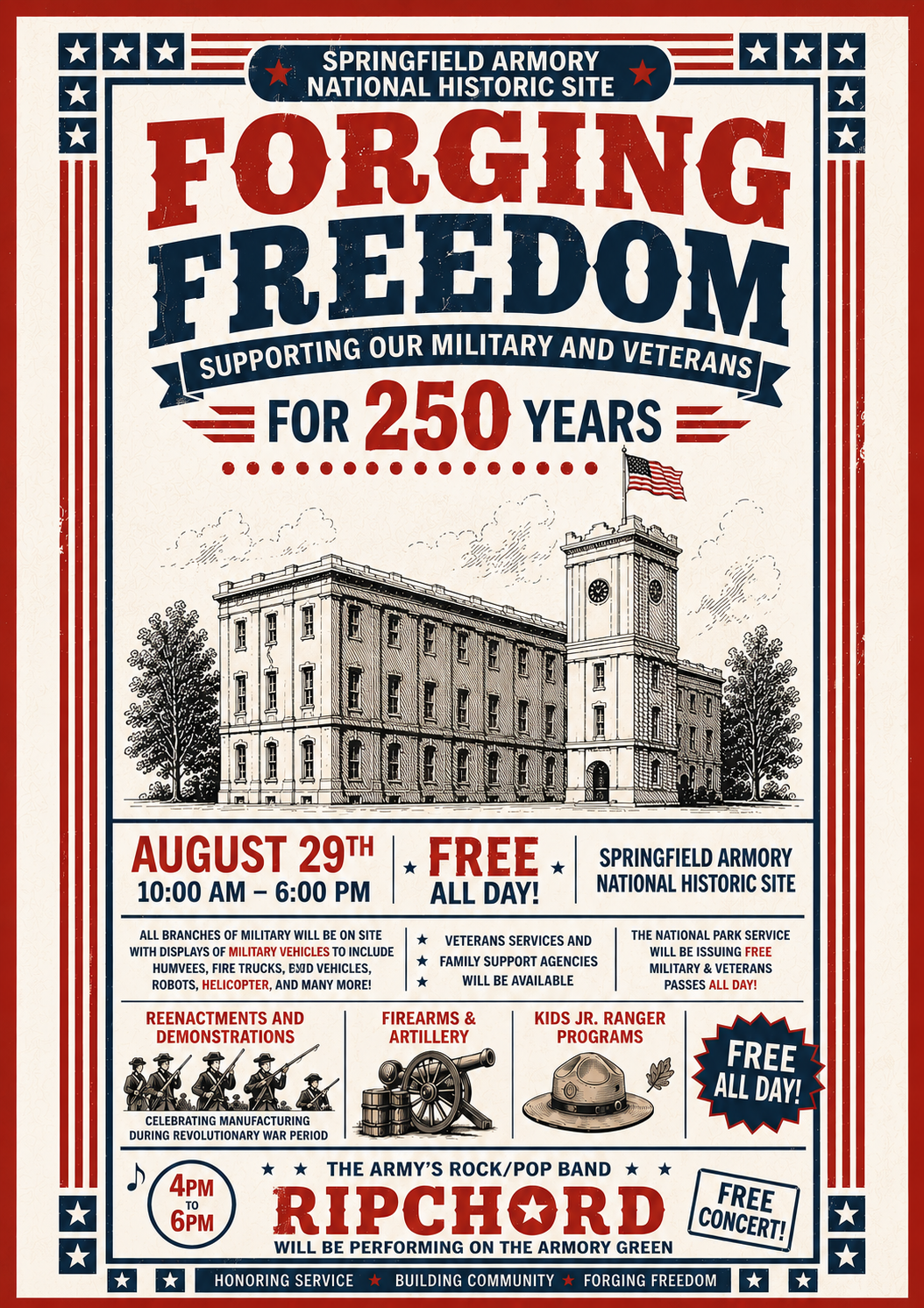 Springfield Armory National Historic Site Hosts Free Forging Freedom Celebration