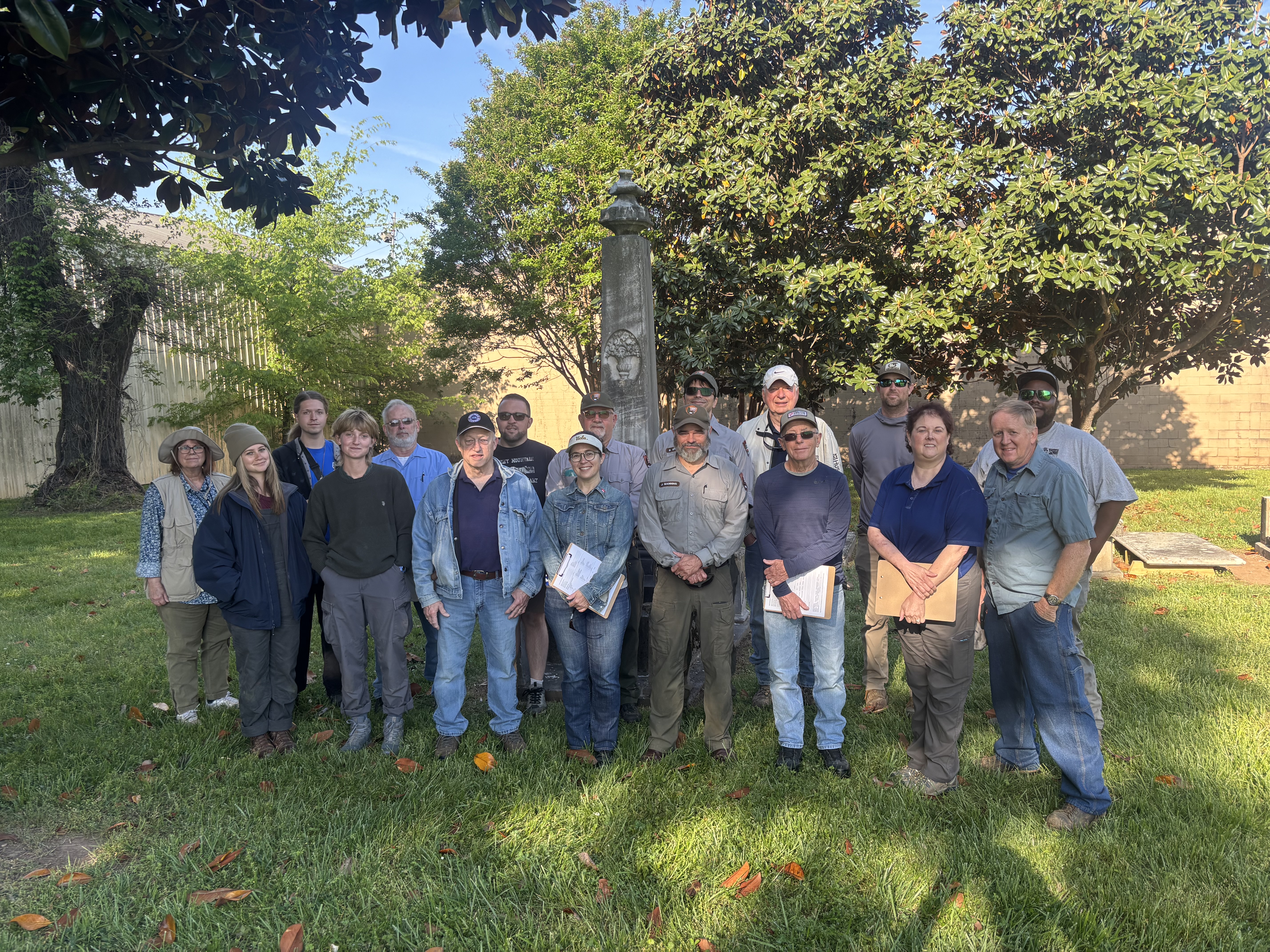 Stones River National Battlefield Hosts Cemetery Preservation Workshop at Historic Lytle Cemetery