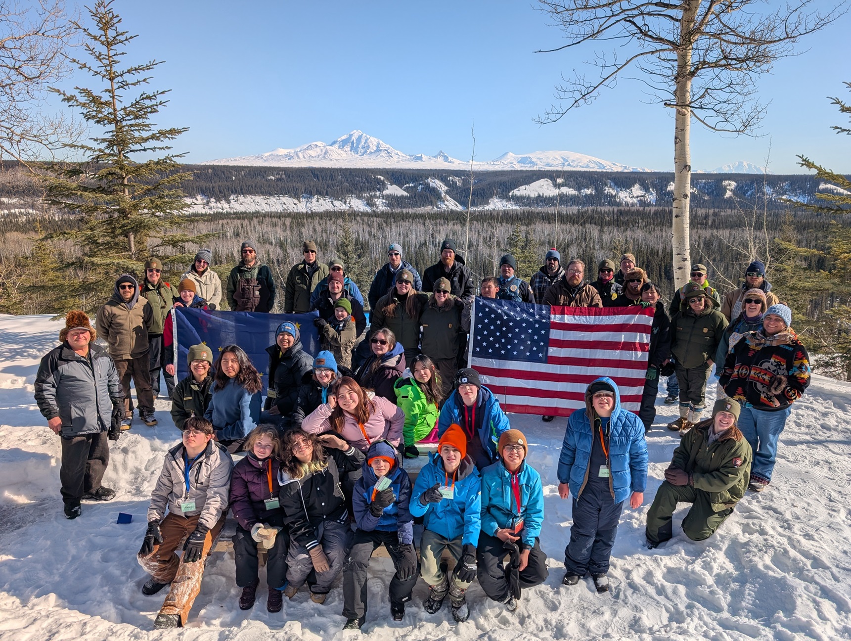 Wrangell-St. Elias Hosts Middle School Students for “Chosen Frozen” Event