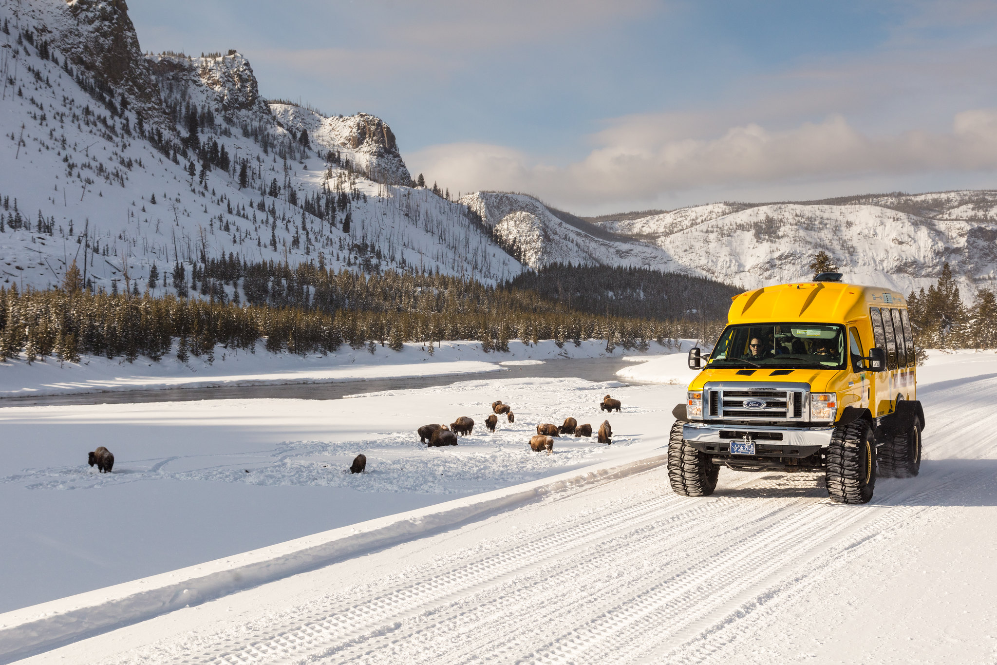 Yellowstone National Park's winter season begins Dec. 15, 2025