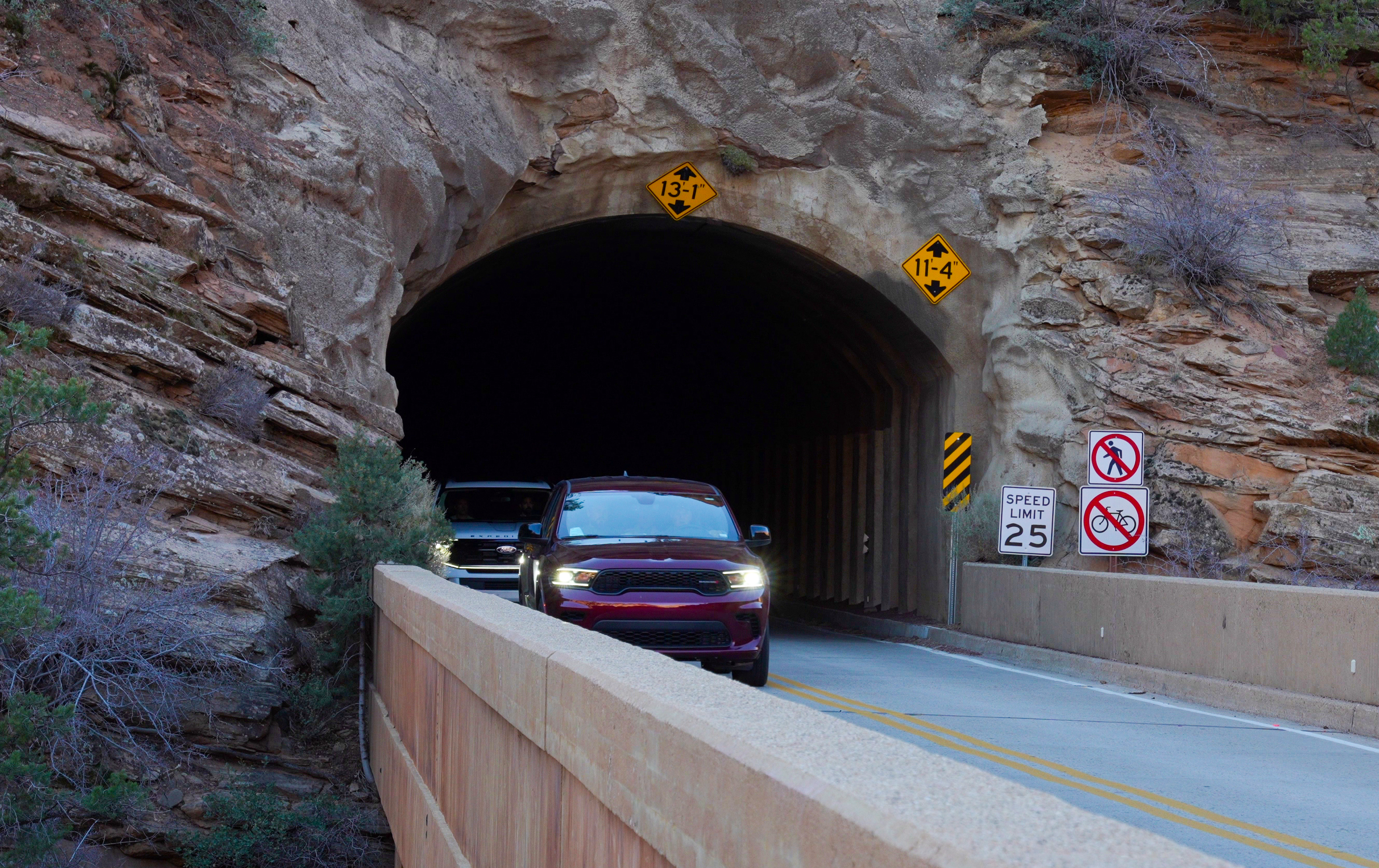 Zion-Mt. Carmel Tunnel Nighttime Closures Announced