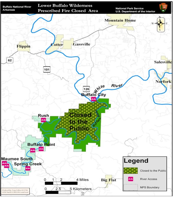 Prescribed Burn Scheduled for the Lower Wilderness – Temporary Closure Announced