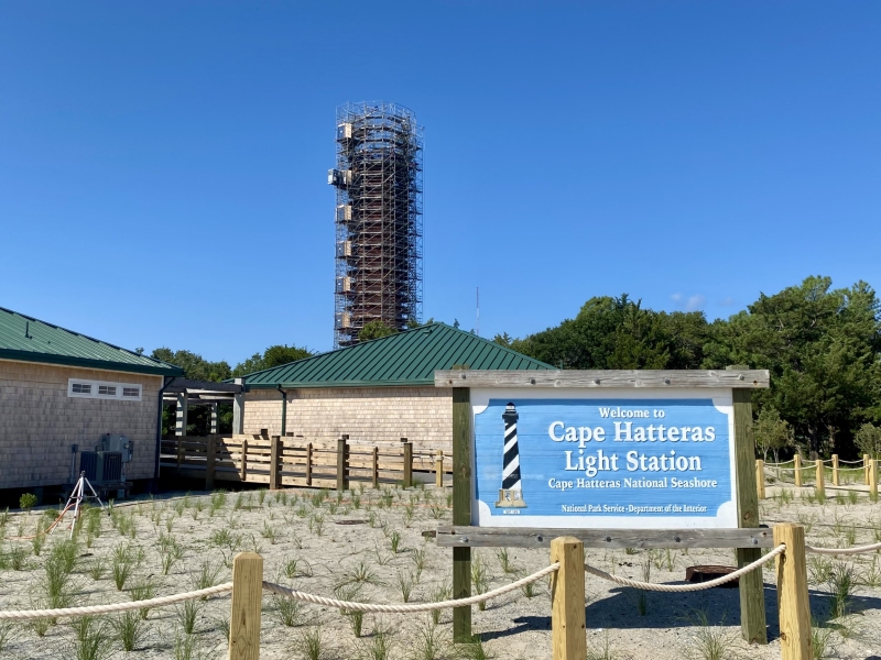 Cape Hatteras National Seashore Shares Progress on Cape Hatteras Lighthouse Restoration Project