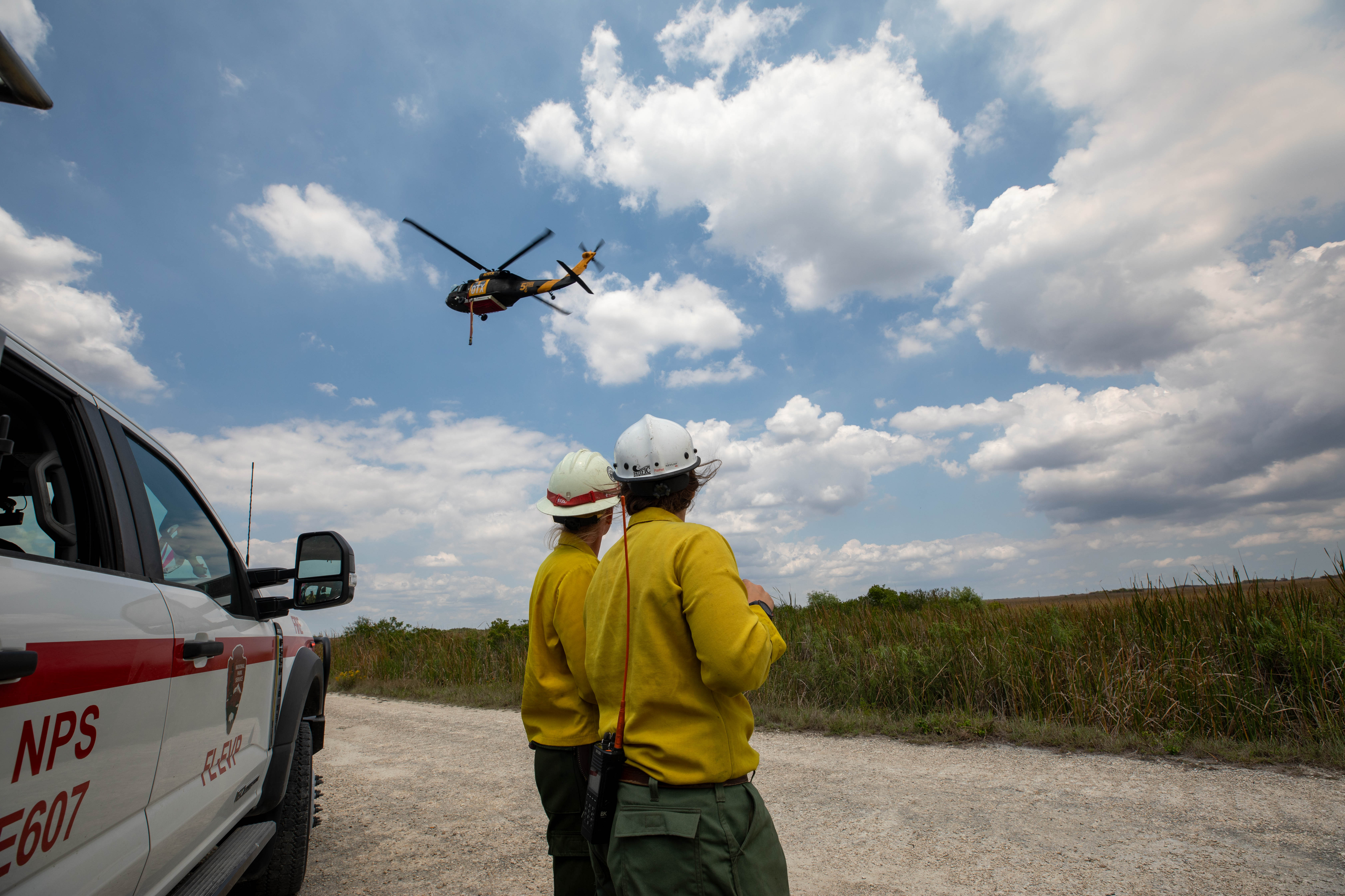 U.S. Wildland Fire Service Continues Suppression of Highway 41 Fire in Everglades National Park