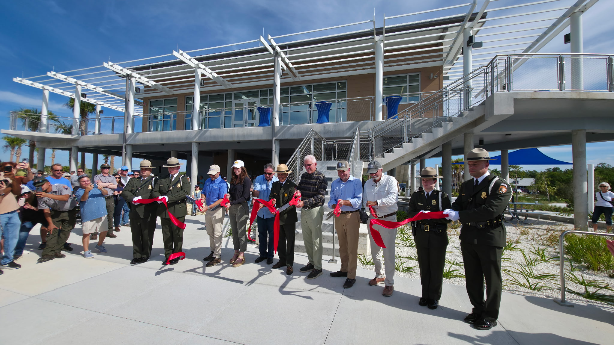 Everglades National Park Cuts Ribbon on New Marjory Stoneman Douglas Visitor Center