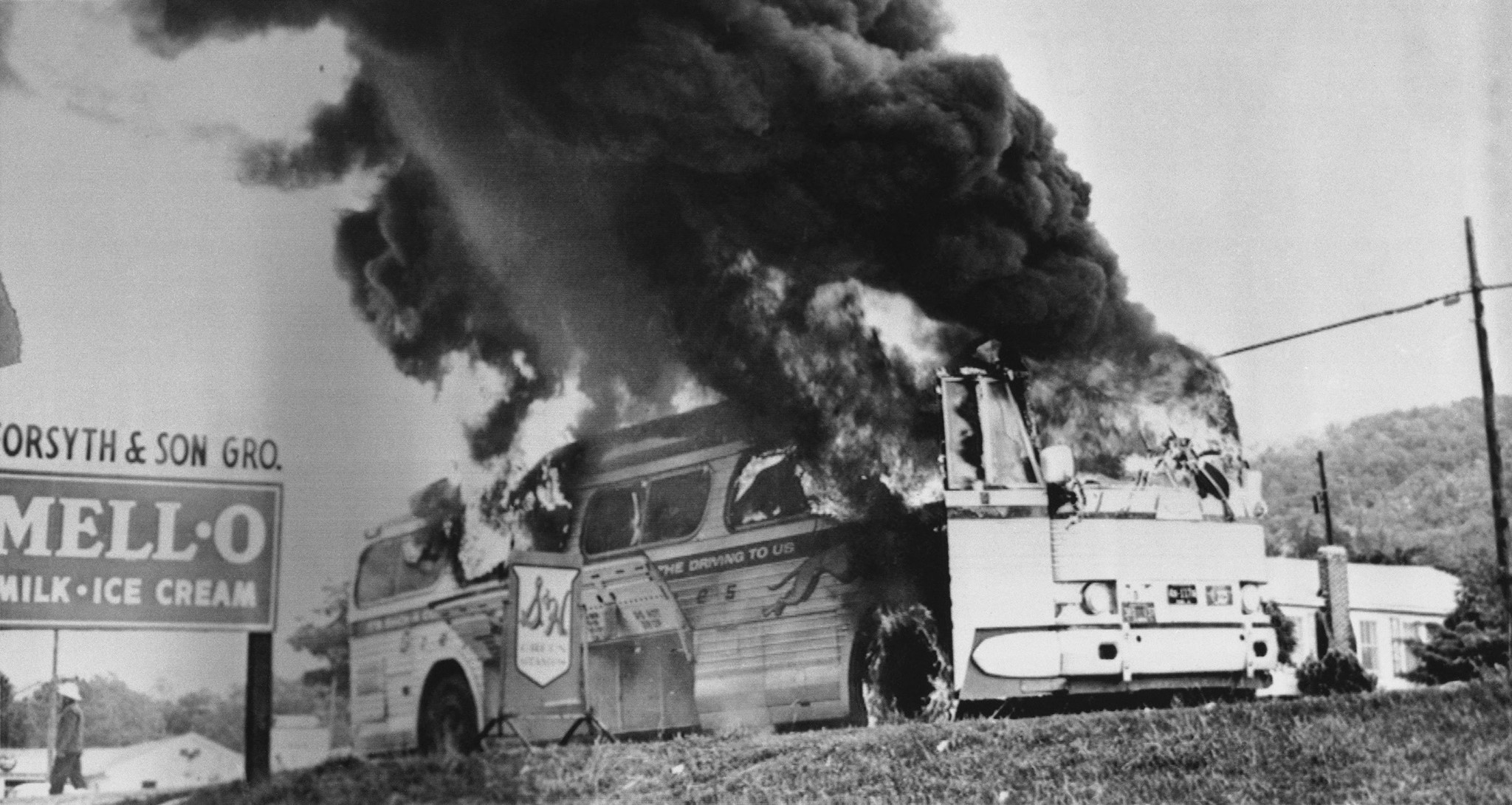 Freedom Riders National Monument hosts 65th anniversary commemoration event of bus burning and attacks in Anniston, Alabama