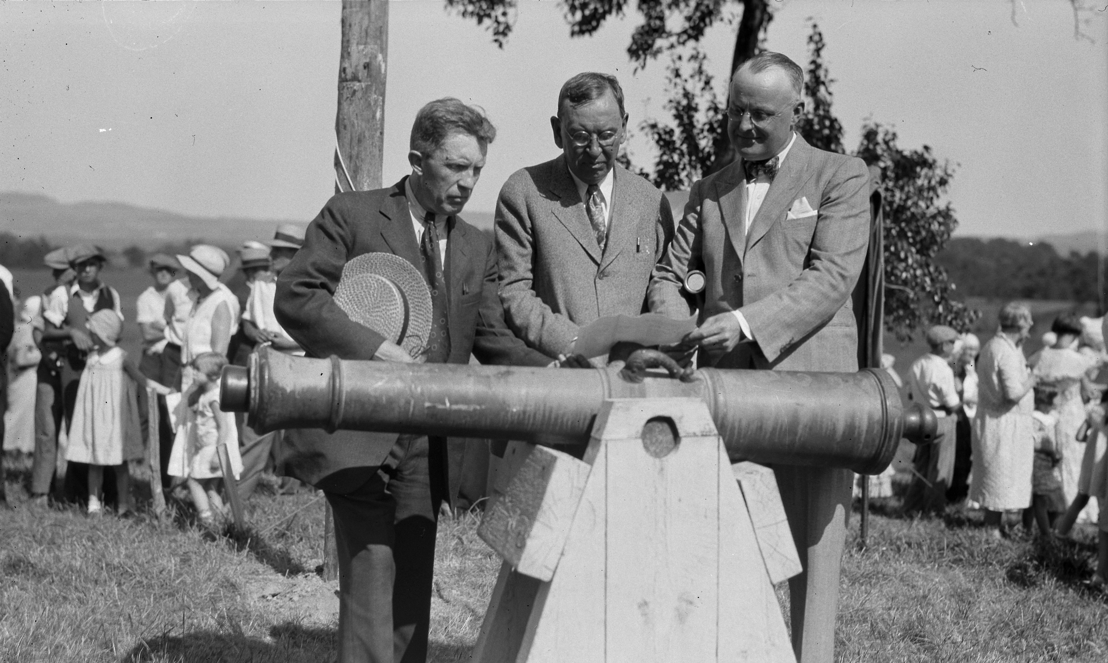 French Cannon from Revolutionary War on Display at Saratoga