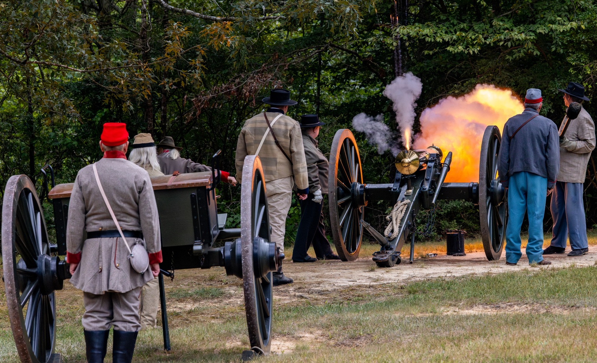 Cannon Firing Demonstrations Help Shiloh National Military Park End Summer with a Bang