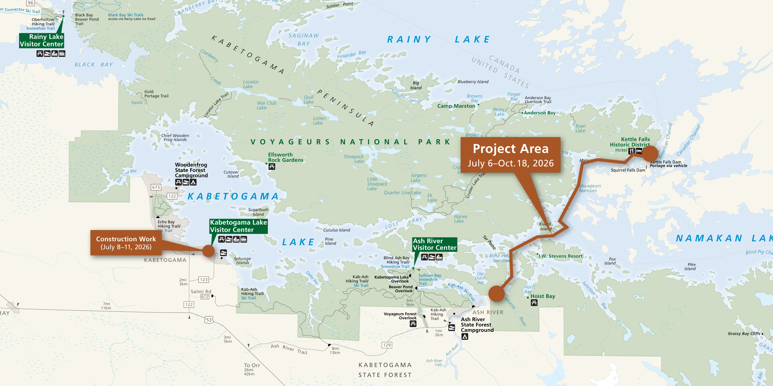 Great American Outdoors Act Funds Major Infrastructure Improvements for Kettle Falls