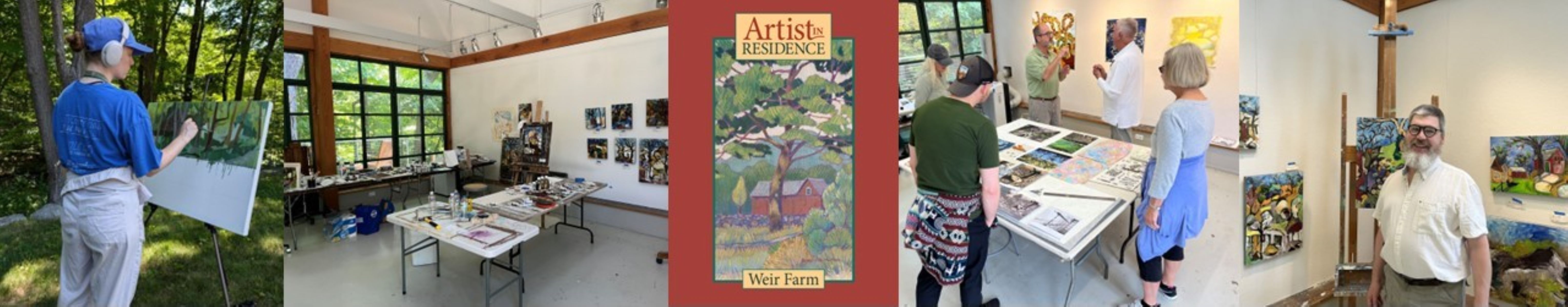 Weir Farm NHP Announces 2026 Artists-in-Residence