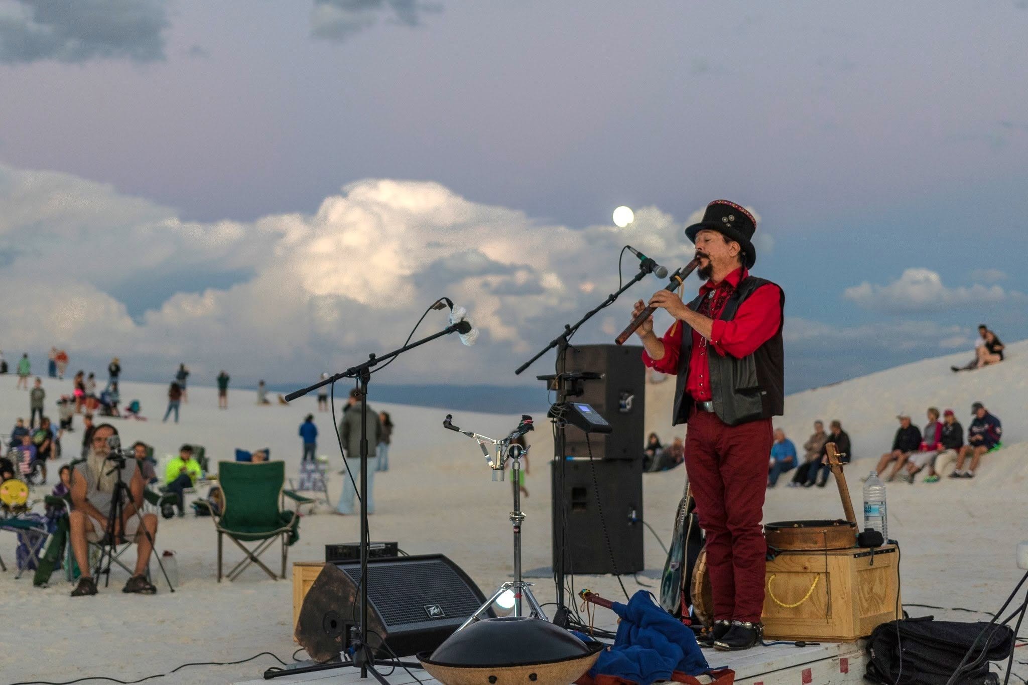 White Sands to Host Native American Flautist for September Full Moon Night Concert